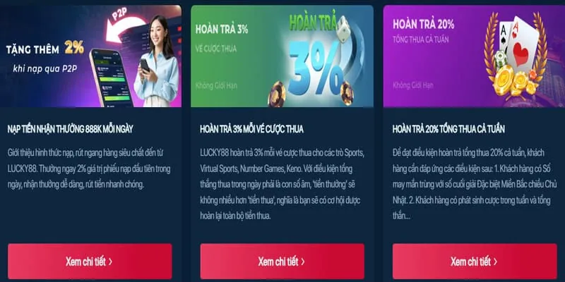 Trò chơi nổ hũ và slot games đa dạng tại acb888