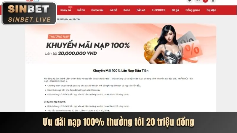 Hoàn trả hàng tuần acb888